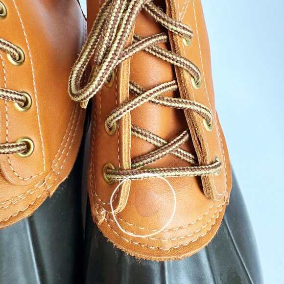 Eddie Bauer Waterproof Rubber Duck Foul Weather Garden Boots Ladies Size 10 - Picture 9 of 11